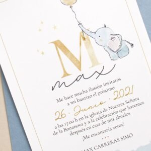 INVITACIONES PARA BAUTIZO